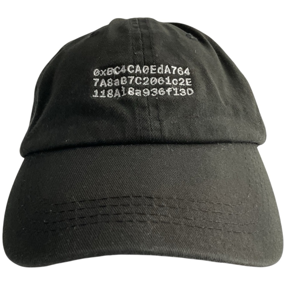 BAYC Bored Ape Yacht Club “Contract Address” Adjustable Cap Hat